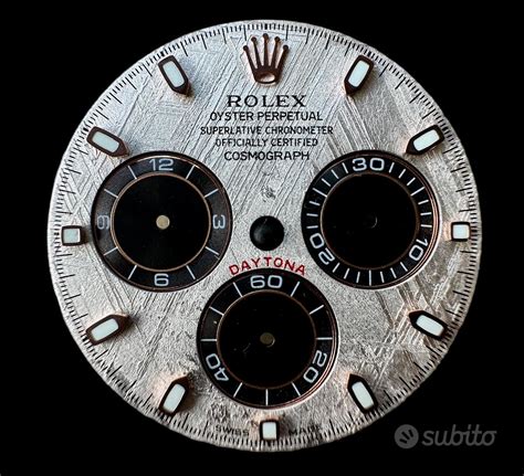 vendo quadrante per rolex daytona|Quadrante rolex daytona in tutta Italia .